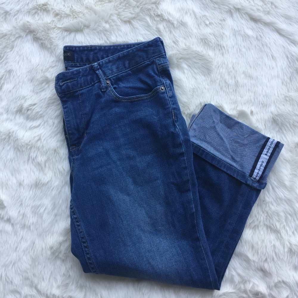 Banana republic Jean capris. Size 30/10 R.